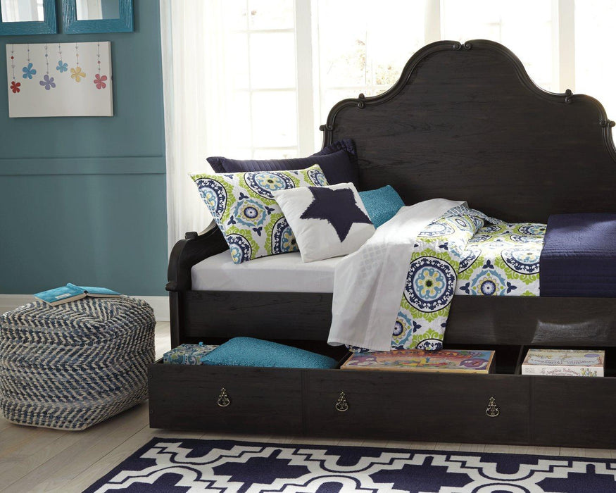 Chevron Pouf - Furniture Bros & Mattress (Bolingbrook, IL)