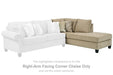 Dovemont 2-Piece Sectional with Chaise - Furniture Bros & Mattress (Bolingbrook, IL)