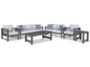 Amora Outdoor Seating Set - Furniture Bros & Mattress (Bolingbrook, IL)
