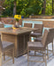 Walton Bridge Outdoor Dining Set - Furniture Bros & Mattress (Bolingbrook, IL)