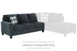 Abinger 2-Piece Sectional with Chaise - Furniture Bros & Mattress (Bolingbrook, IL)