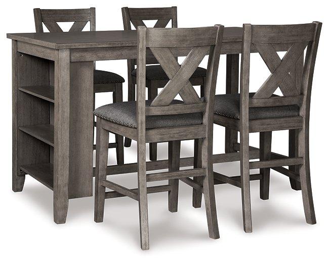 Caitbrook Counter Height Dining Set - Furniture Bros & Mattress (Bolingbrook, IL)