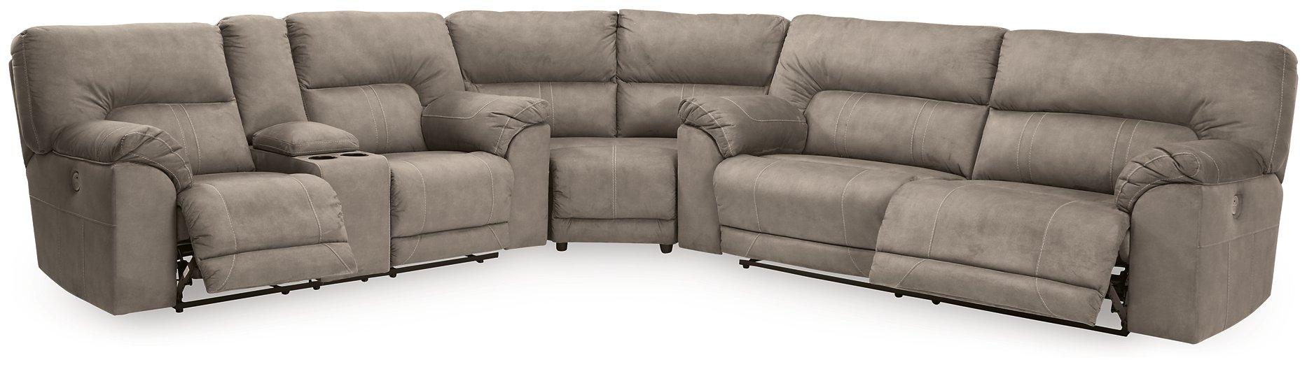 Cavalcade 3-Piece Power Reclining Sectional - Furniture Bros & Mattress (Bolingbrook, IL)