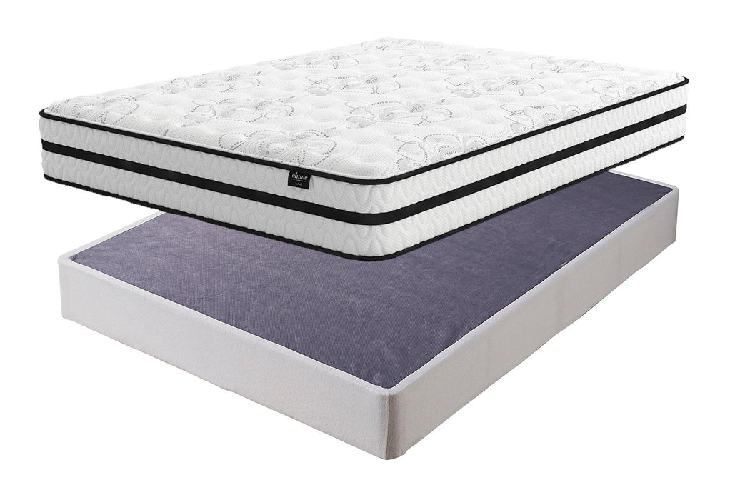 Chime 10 Inch Hybrid Mattress Package - Furniture Bros & Mattress (Bolingbrook, IL)