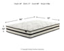 Chime 10 Inch Hybrid Mattress Package - Furniture Bros & Mattress (Bolingbrook, IL)