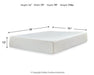Chime 12 Inch Memory Foam Mattress in a Box - Furniture Bros & Mattress (Bolingbrook, IL)