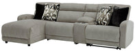 Colleyville Power Reclining Sectional with Chaise - Furniture Bros & Mattress (Bolingbrook, IL)