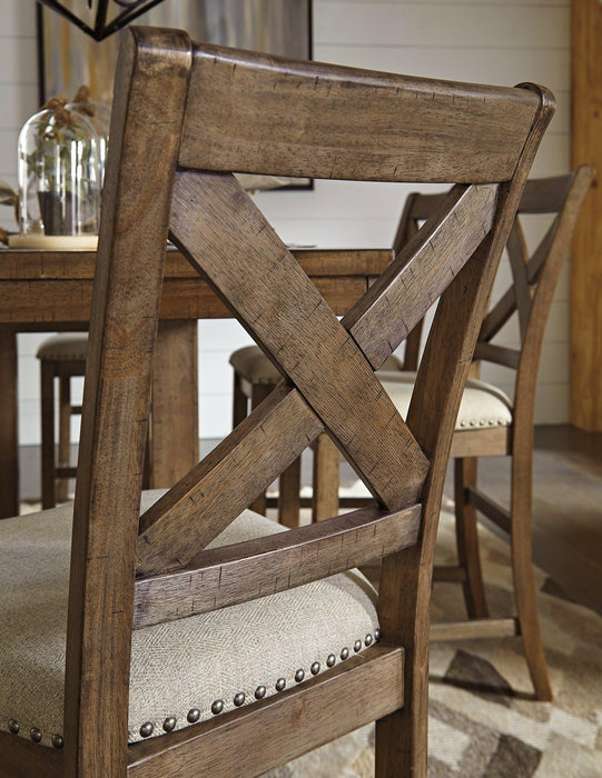 Moriville Counter Height Dining Set - Furniture Bros & Mattress (Bolingbrook, IL)