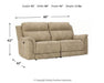 Next-Gen DuraPella Power Reclining Sofa - Furniture Bros & Mattress (Bolingbrook, IL)