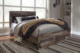 Derekson Bed with 2 Side Storage - Furniture Bros & Mattress (Bolingbrook, IL)