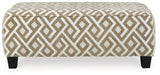 Dovemont Oversized Accent Ottoman - Furniture Bros & Mattress (Bolingbrook, IL)