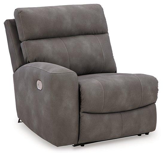Next-Gen DuraPella Power Reclining Sectional Loveseat - Furniture Bros & Mattress (Bolingbrook, IL)
