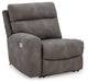 Next-Gen DuraPella Power Reclining Sectional Loveseat - Furniture Bros & Mattress (Bolingbrook, IL)