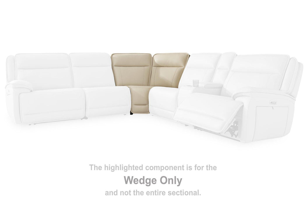 Double Deal Reclining Sectional with Console - Furniture Bros & Mattress (Bolingbrook, IL)