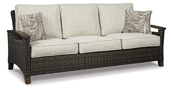 Paradise Trail Outdoor Sofa, Lounge Chairs and Fire Pit Table - Furniture Bros & Mattress (Bolingbrook, IL)