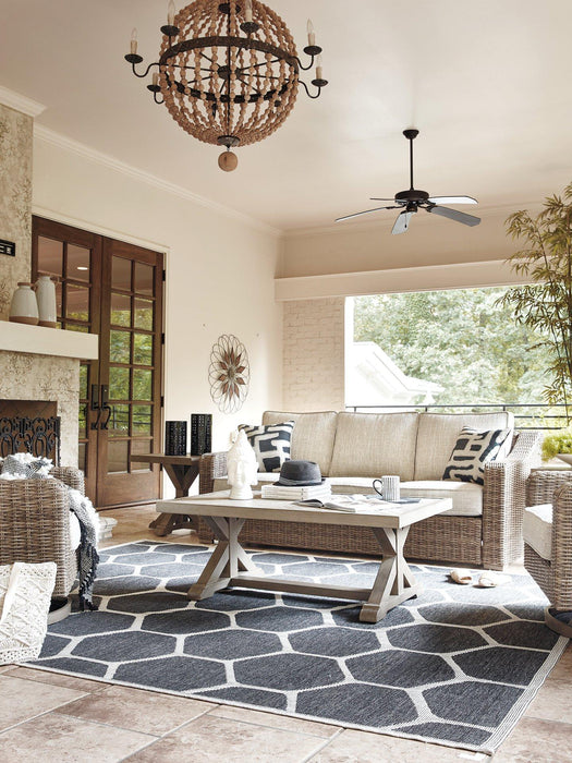 Beachcroft Outdoor Conversation Set - Furniture Bros & Mattress (Bolingbrook, IL)
