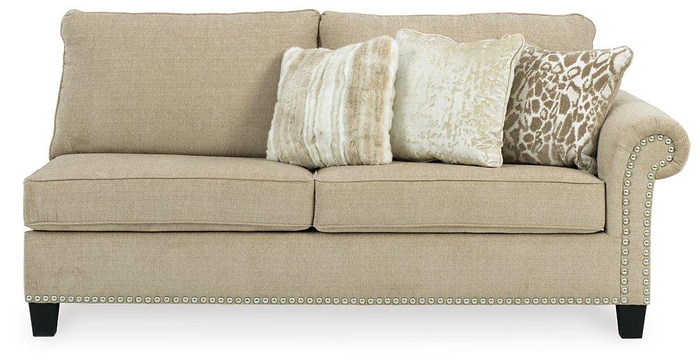 Dovemont 2-Piece Sectional with Chaise - Furniture Bros & Mattress (Bolingbrook, IL)