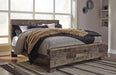 Derekson Bed with 2 Side Storage - Furniture Bros & Mattress (Bolingbrook, IL)