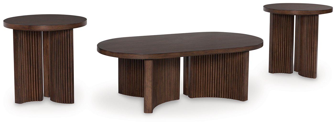 Korestone Occasional Table Set - Furniture Bros & Mattress (Bolingbrook, IL)