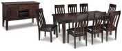 Haddigan Dining Set - Furniture Bros & Mattress (Bolingbrook, IL)