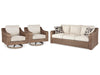 Beachcroft Outdoor Seating Set - Furniture Bros & Mattress (Bolingbrook, IL)