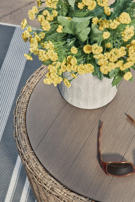 Danson Outdoor Occasional Table Set - Furniture Bros & Mattress (Bolingbrook, IL)