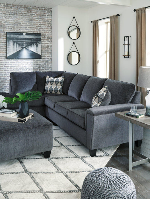 Abinger 2-Piece Sectional with Chaise - Furniture Bros & Mattress (Bolingbrook, IL)