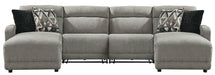 Colleyville Power Reclining Sectional with Chaise - Furniture Bros & Mattress (Bolingbrook, IL)