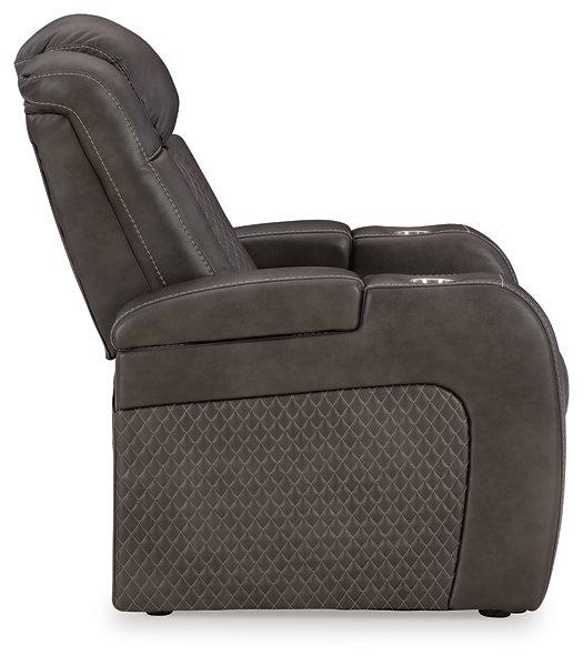 Fyne-Dyme Power Recliner - Furniture Bros & Mattress (Bolingbrook, IL)