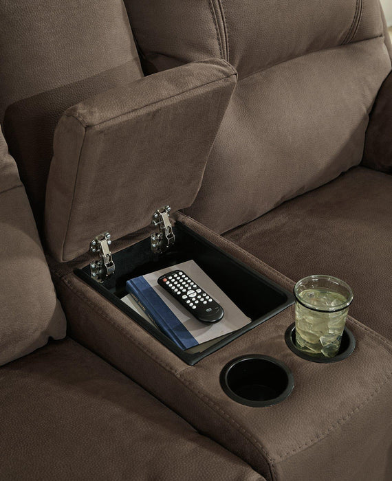 Next-Gen Gaucho Reclining Loveseat with Console - Furniture Bros & Mattress (Bolingbrook, IL)