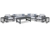 Amora Outdoor Seating Set - Furniture Bros & Mattress (Bolingbrook, IL)