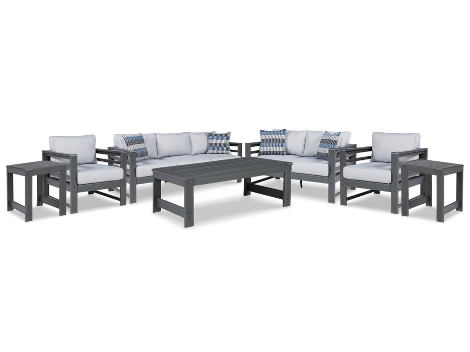 Amora Outdoor Seating Set - Furniture Bros & Mattress (Bolingbrook, IL)