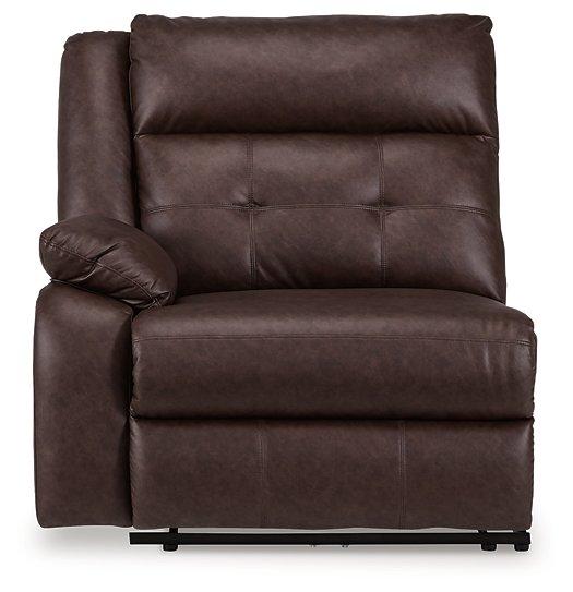 Punch Up Power Reclining Sectional Loveseat with Console - Furniture Bros & Mattress (Bolingbrook, IL)
