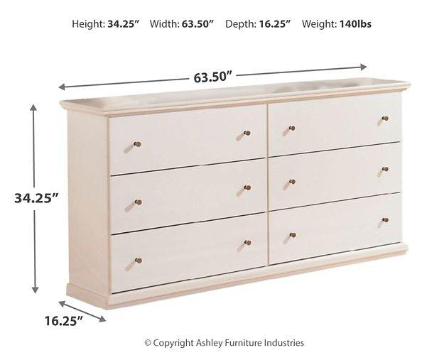 Bostwick Shoals Youth Dresser - Furniture Bros & Mattress (Bolingbrook, IL)