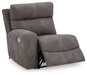 Next-Gen DuraPella Power Reclining Sectional Loveseat with Console - Furniture Bros & Mattress (Bolingbrook, IL)