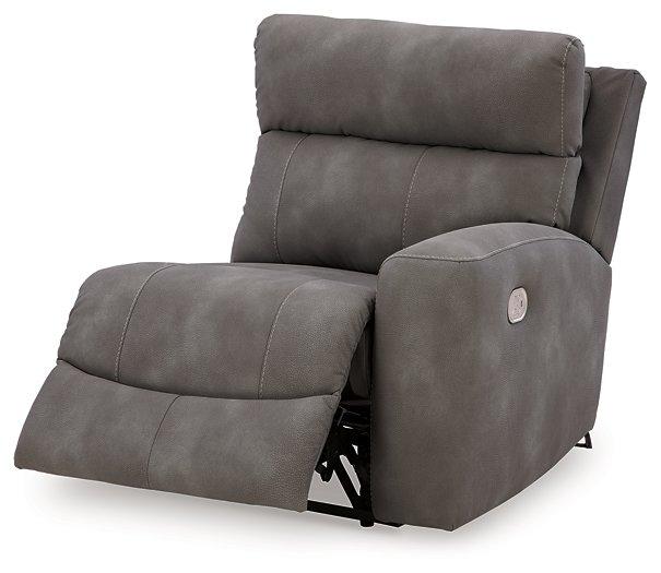 Next-Gen DuraPella Power Reclining Sectional Loveseat - Furniture Bros & Mattress (Bolingbrook, IL)