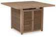 Walton Bridge Outdoor Dining Set - Furniture Bros & Mattress (Bolingbrook, IL)