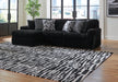 Midnight-Madness Sectional Sofa with Chaise - Furniture Bros & Mattress (Bolingbrook, IL)