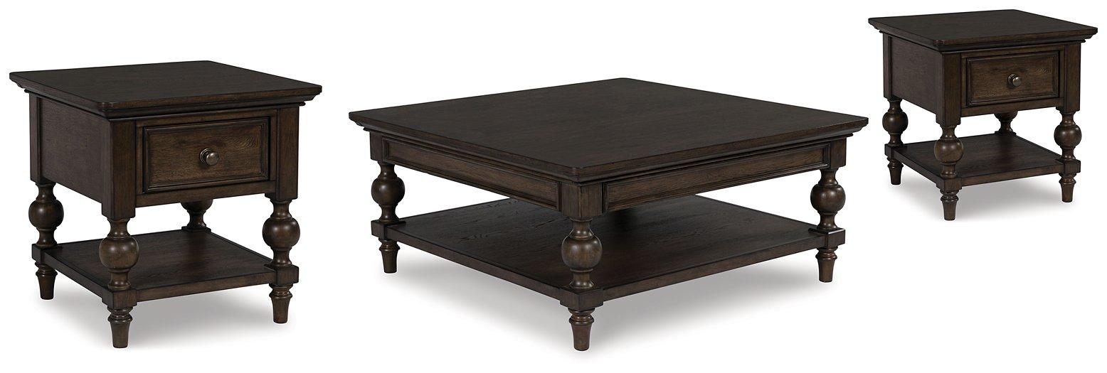 Veramond Occasional Table Set - Furniture Bros & Mattress (Bolingbrook, IL)