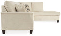 Abinger 2-Piece Sectional with Chaise - Furniture Bros & Mattress (Bolingbrook, IL)