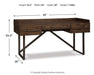 Starmore Home Office Desk with 2 Chairs - Furniture Bros & Mattress (Bolingbrook, IL)