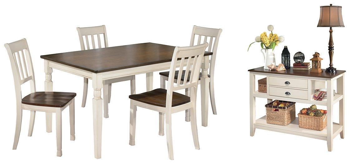 Whitesburg Dining Set - Furniture Bros & Mattress (Bolingbrook, IL)