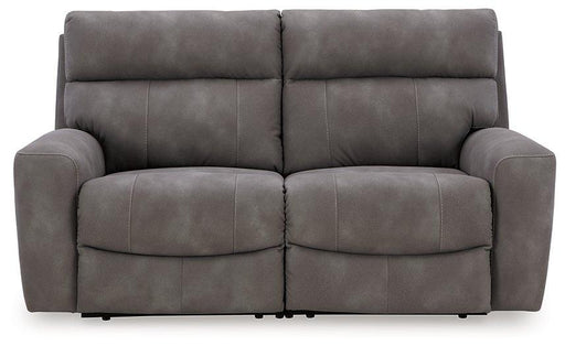 Next-Gen DuraPella Power Reclining Sectional Loveseat - Furniture Bros & Mattress (Bolingbrook, IL)