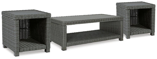 Elite Park Outdoor Occasional Table Set - Furniture Bros & Mattress (Bolingbrook, IL)