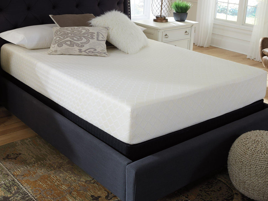 10 Inch Chime Memory Foam Mattress Set - Furniture Bros & Mattress (Bolingbrook, IL)