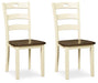 Woodanville Dining Chair Set - Furniture Bros & Mattress (Bolingbrook, IL)