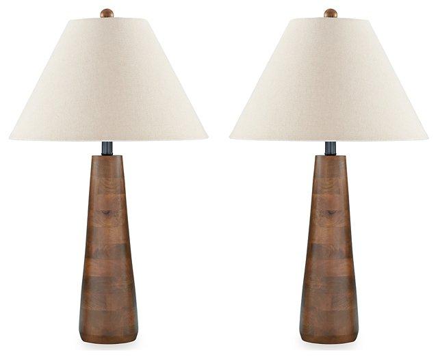 Danset Lamp Set - Furniture Bros & Mattress (Bolingbrook, IL)