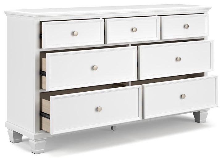 Fortman Dresser and Mirror - Furniture Bros & Mattress (Bolingbrook, IL)