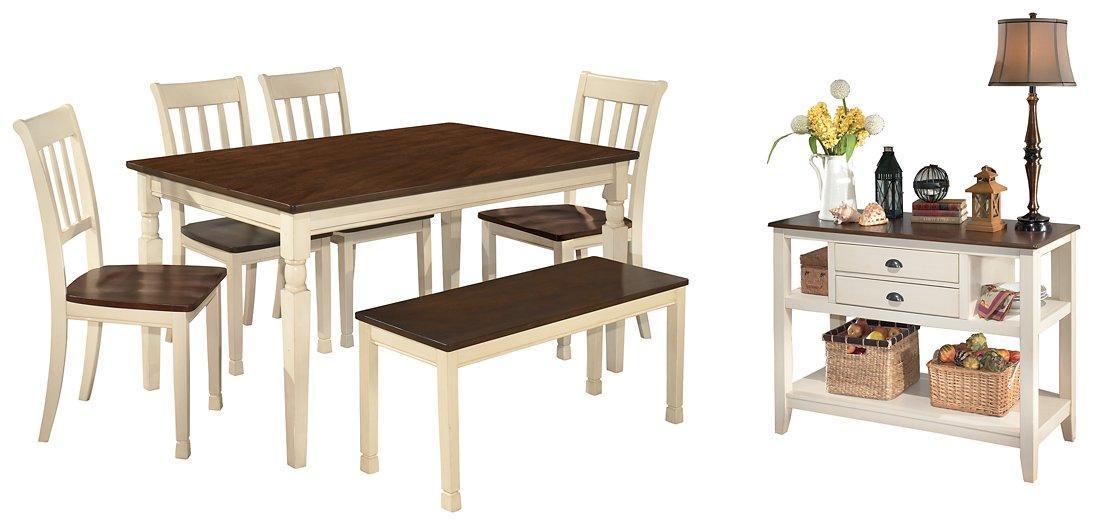 Whitesburg Dining Set - Furniture Bros & Mattress (Bolingbrook, IL)