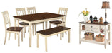 Whitesburg Dining Set - Furniture Bros & Mattress (Bolingbrook, IL)
